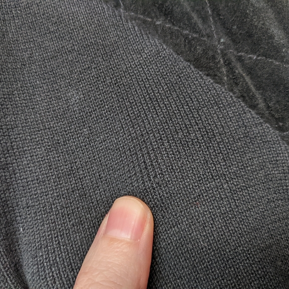 Peter Nygard Ladies Black Suede Leather Coat, Size L - Picture 8 of 10